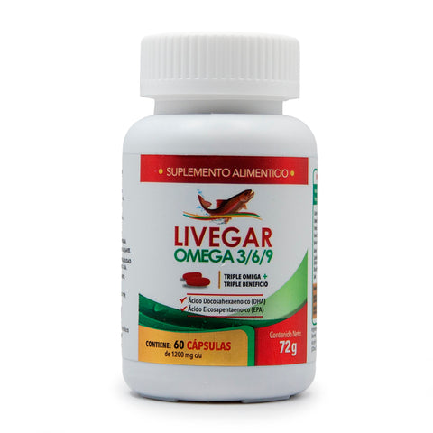 Livegar | Omega 3 | 6 | 9